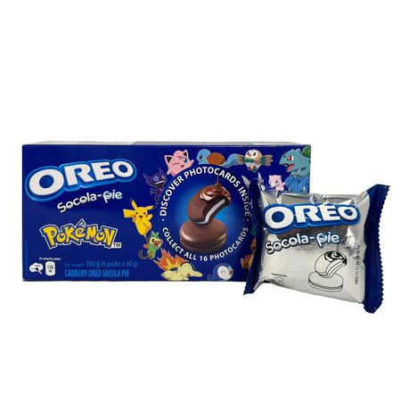 Пирожное Oreo Cadbury Pokémon Version с шоколадом