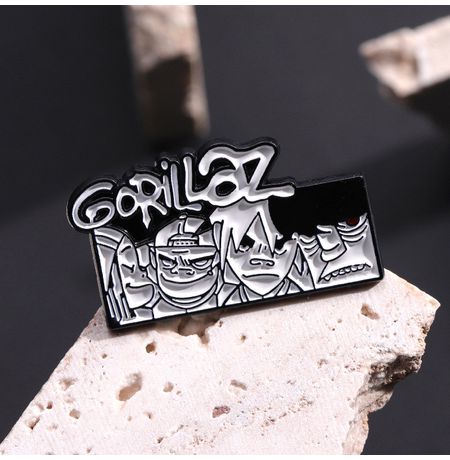 Значок Gorillaz (пин, металл) изображение 2
