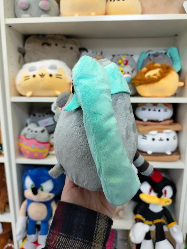 Мягкая игрушка Кот Пушин Хатсуне Мику (Pusheen Cat) 16 см изображение 3