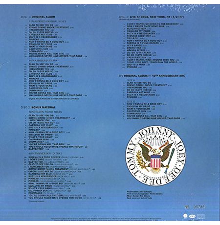 Виниловая пластинка Ramones - Leave Home (40th Anniversary Deluxe Edition) Limited изображение 2