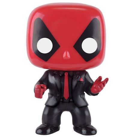 Фигурка Funko POP! Дэдпул в костюме Эксклюзив (Deadpool Black Suit PX Eclusive) изображение 2
