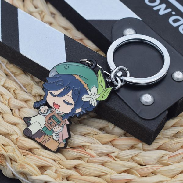 Брелок Геншин Импакт - Венти (Genshin Impact - Venti) 5х3 см металл изображение 2