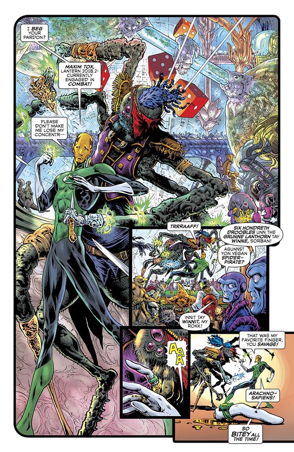 The Green Lantern #1 с автографом Liam Sharp изображение 3