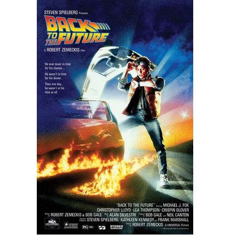 Постер Назад В Будущее (Back To The Future)