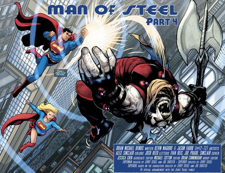 Man of Steel #4 (2018) комикс изображение 3