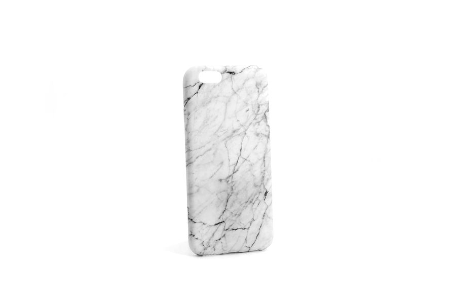 Чехол для iPhone 7 Мрамор белый Luxo