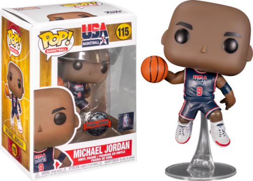 Фигурка Funko POP! Майкл Джордан Special Edition (Michael Jordan - NBA 1992 Dream Team USA) изображение 2