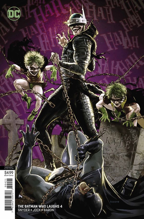 Batman Who Laughs #4 (Альтернативная обложка)