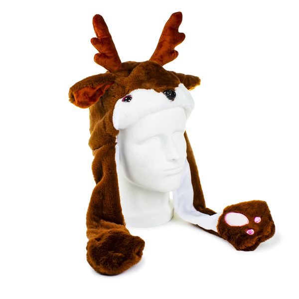 Шапка Олень с ушками подвижными Sweet Cap