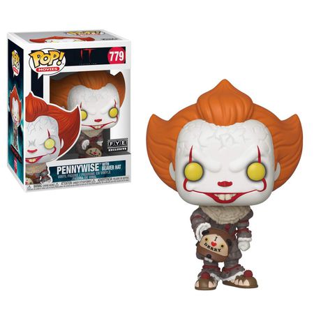 Фигурка Funko POP! Пеннивайз с кепкой I Love Derry - Оно 2 ЭКСКЛЮЗИВ (Pennywise Beaver Hat)
