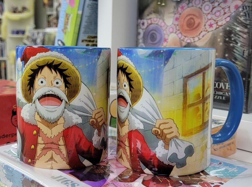 Кружка One Piece - Большой Куш Новогодняя