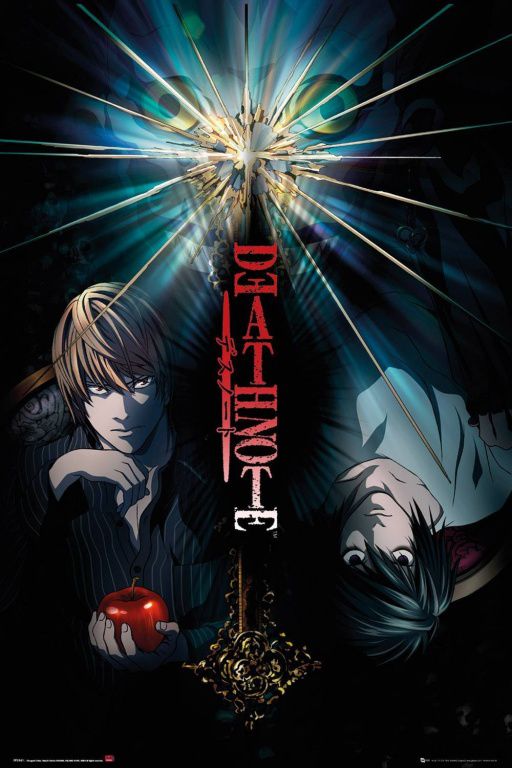 Постер Тетрадь смерти - Лайт и L (Death Note)