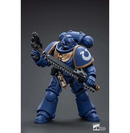 Фигурка Warhammer 40000 - Ультрамарин Заступник (Ultramarines Intercessors JOYTOY) 1:18 изображение 2