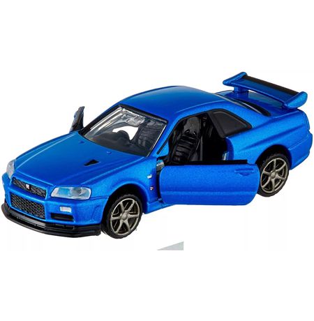 Коллекционная металлическая (Die Cast) модель Takara Tomy - Nissan Skyline GT-R V-SPEC II Nur, 1:64 изображение 3