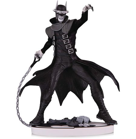 Фигурка Бэтмен который смеётся (The Batman Who Laughs DC Collectibles Black & White) 20 см