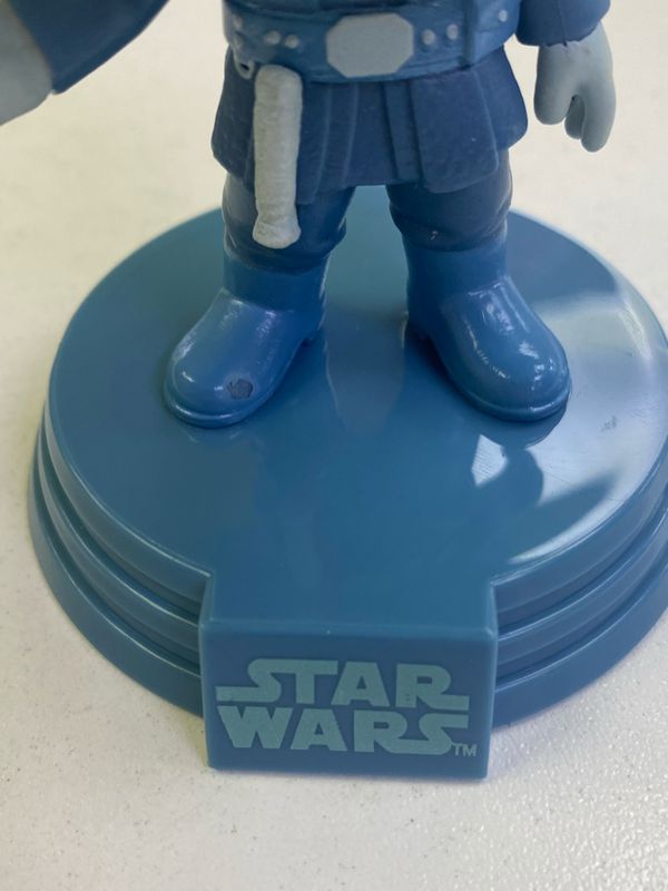 Фигурка Funko POP! Люк Скайуокер Голограмма (Star Wars - Hologram Luke) GITD EE Exc УЦЕНКА изображение 4