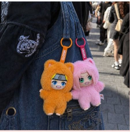 Блайнд-бокс: мягкая игрушка-брелок Naruto EAKI KittenLand, 11 см изображение 3
