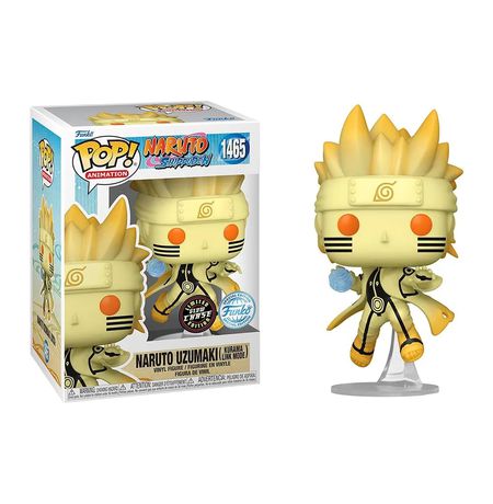 Фигурка Funko POP! Наруто Эксклюзив светится в темноте (Naruto Kurama Link Mode Exclusive) изображение 2