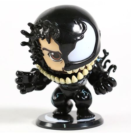 Фигурка-башкотряс Веном - Эдди Брок (Venom) Cosbaby 10 см