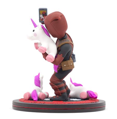 Фигурка Дэдпул - Селфи с единорогами (Deadpool Unicorn Selfie) 10 см изображение 2