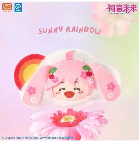 Случайная мягкая игрушка-брелок Хатсуне Мику Weather Moods Лицензия 11 см изображение 5