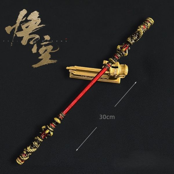 Посох Сунь Укуна мини-реплика - Black Myth: Wukong (Цзингубанг) 30 см