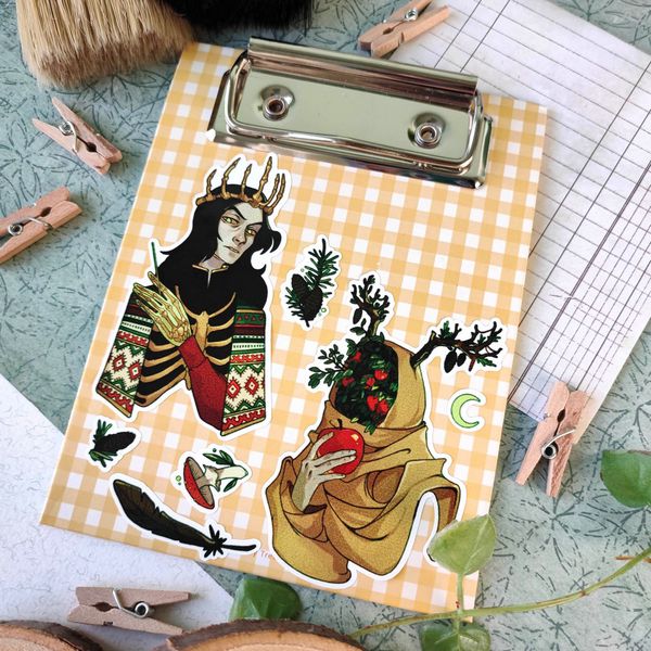 Стикеры Славянские сказки наклейки NKS изображение 2