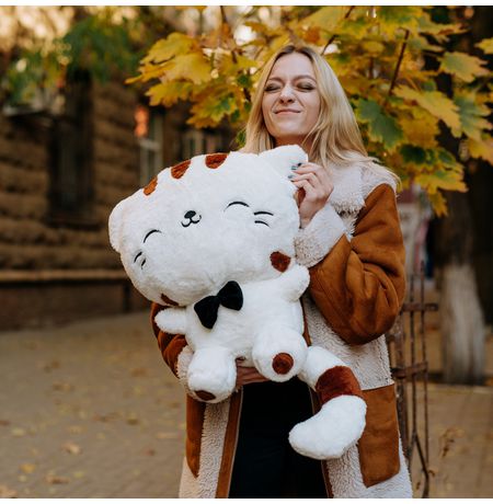 Мягкая игрушка Кот в бабочке