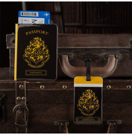 Дорожный набор Гарри Поттер - Хогвартс (Записная книжка + Бирка для чемодана)