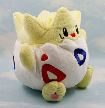 Мягкая игрушка Покемон Тогепи (Togepi) 18 см изображение 2