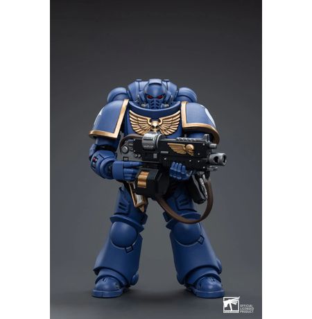 Фигурка Warhammer 40000 - Ультрамарин Заступник (Ultramarines Intercessors JOYTOY) 1:18 изображение 5