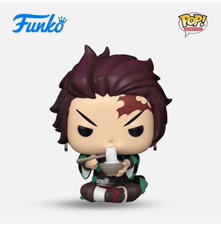 Фигурка Funko POP! Клинок рассекающий демонов - Танджиро с лапшой (Demon Slayer - Tanjiro Kamado)