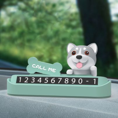 Табличка с номером телефона Хаски изображение 2