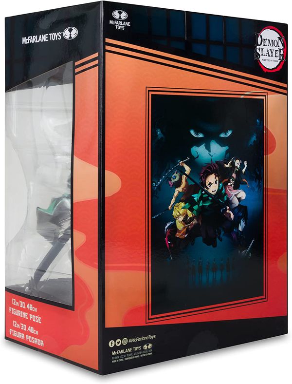 Фигурка Клинок рассекающий демонов - Танджиро Камадо (Demon Slayer Kimetsu no Yaiba) 30 см изображение 7