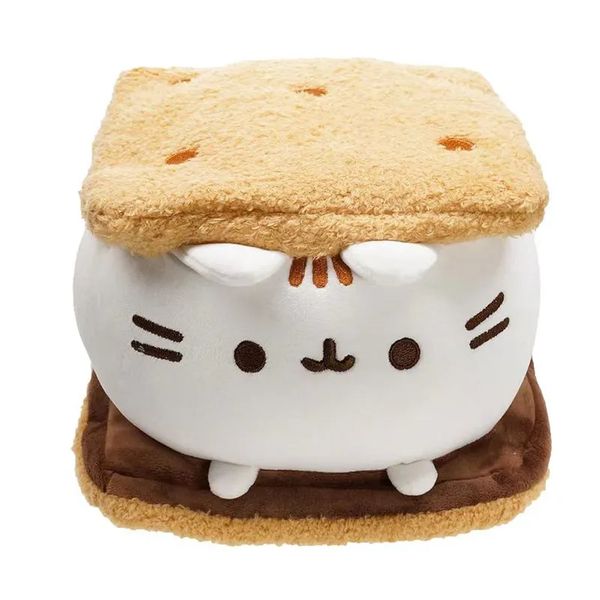 Мягкая игрушка Пушин Пломбирный сэндвич (Pusheen Cat) 15х15 см изображение 2