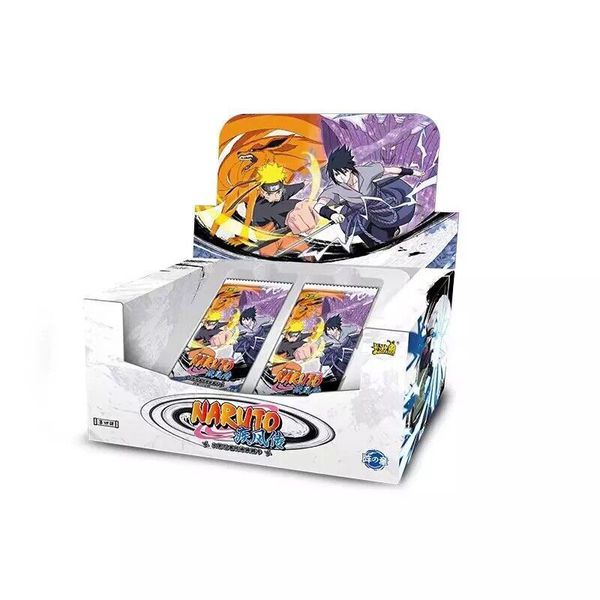 Коллекционные карточки Наруто Серия 4 - Тир 4 - 5 штук в бустере (Naruto)