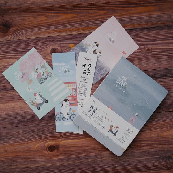 Блокнот Mr. Cat на море изображение 2