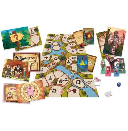 Настольная игра Гравити Фолз - Спасти Пухлю изображение 2