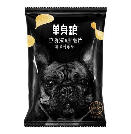 Чипсы Single dog, кола