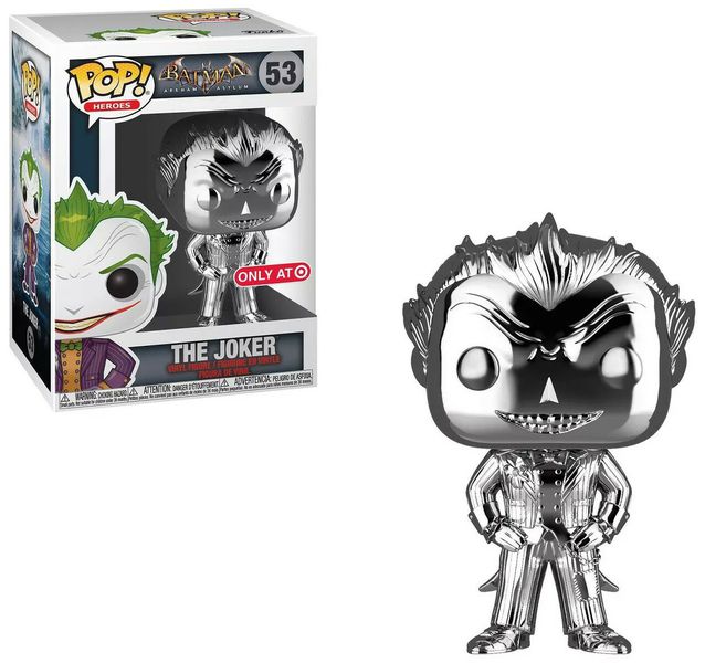 Фигурка Funko POP! Джокер - Серебряный хром (The Joker - Silver Chrome) Exclusive