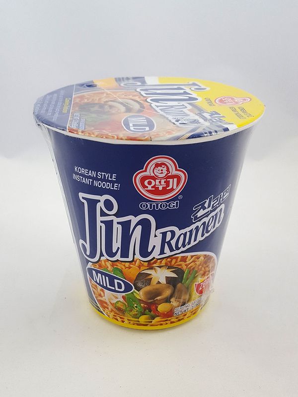 Лапша Jin Ramen неострая со вкусом грибов