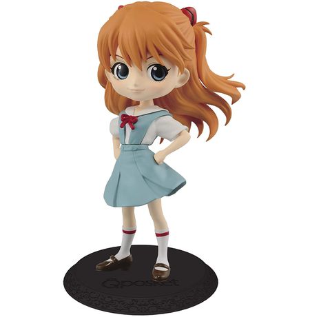 Фигурка Евангелион - Аска в школьной форме (Evangelion Q Posket - Shikinami Asuka Langley)