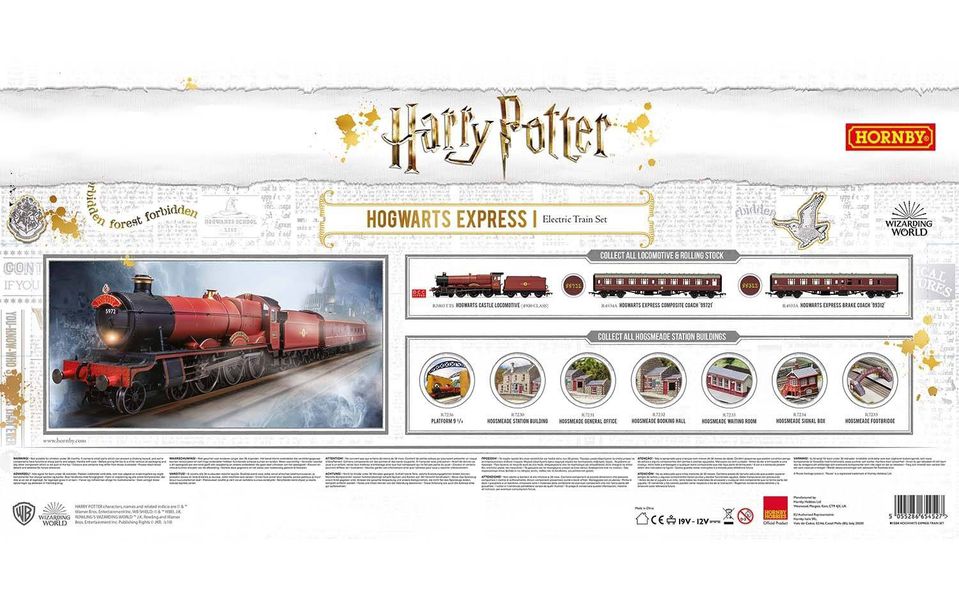 Поезд электрический Хогвартс-экспресс Гарри Поттер (Harry Potter Hogwarts Express) 1/76 изображение 4