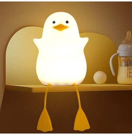 Светильник Утка с лапками (Duck Night Light) 13 см