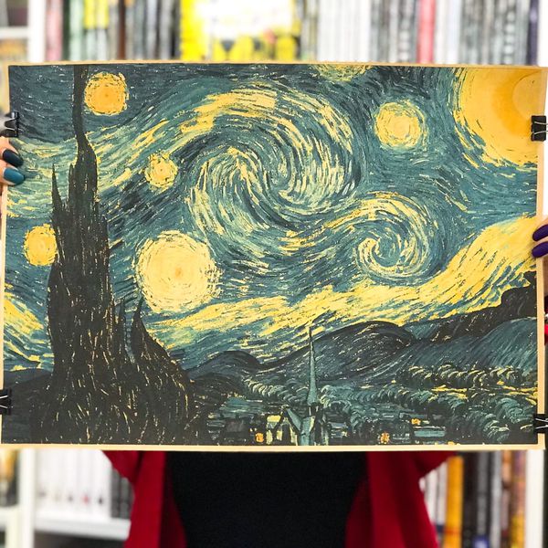 Постер Ван Гог - Звездная ночь