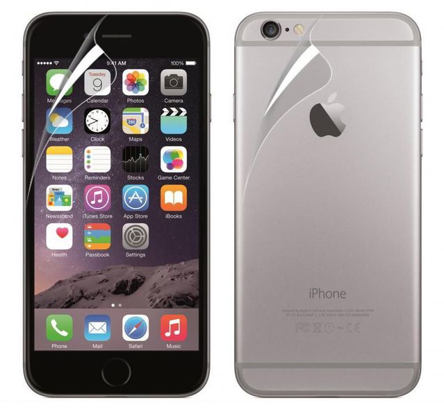 Защитная пленка для iPhone 6 двусторонняя