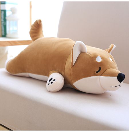 Мягкая игрушка Акита-ину пёс трогательный изображение 4
