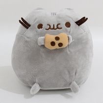 Мягкая игрушка Кот Пушин с печеньем (Pusheen Cat)