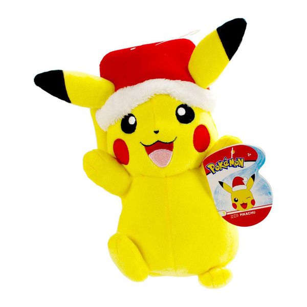 Мягкая игрушка Пикачу Новогодний (Pikachu Christmas Edition) 24 см