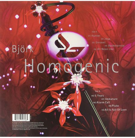 Виниловая пластинка Björk – Homogenic изображение 2